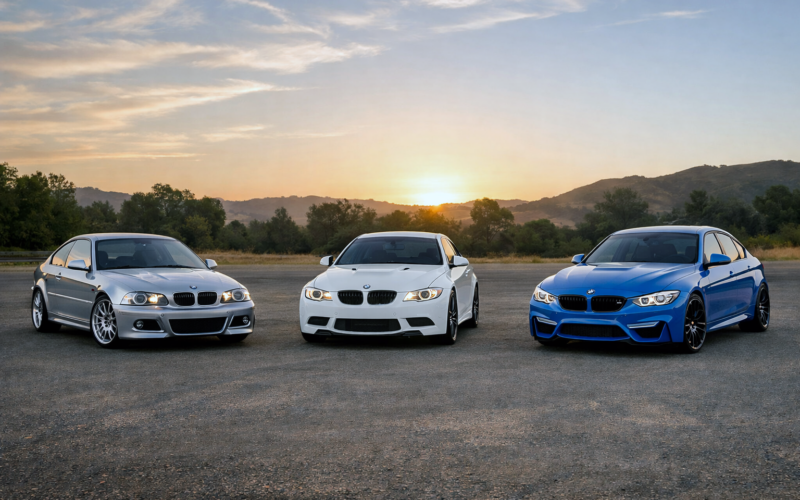 BMW M3 E46, E92, F80